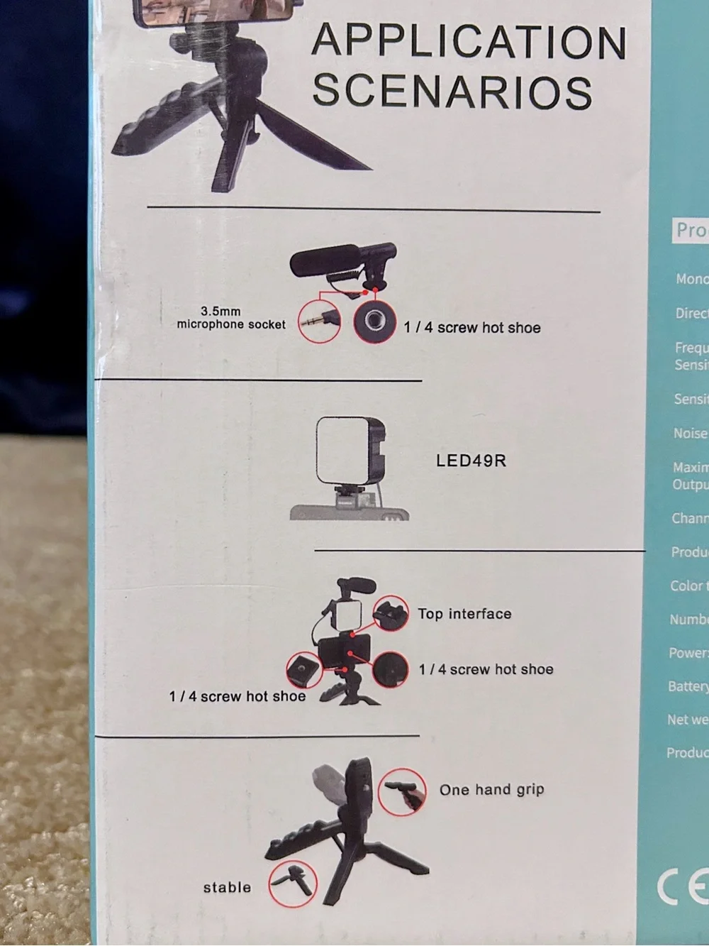 New AY-49 Video-Making Kit with Black Components